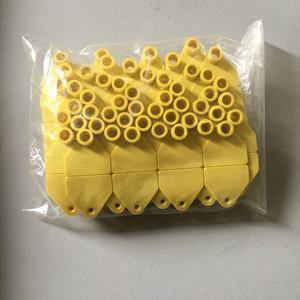 Etiquettes d'oreille monobloc en TPU pour chèvres et porcelets, imprimées au laser, 34*67mm, modèle Caprae Aures - Product Image 6