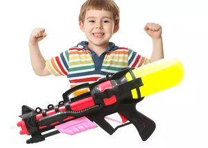 Pink Blue Black Plastic Water Gun Toy For Kids And Adults Splash Play Outdoor <b>Fun</b> - Product Image 2