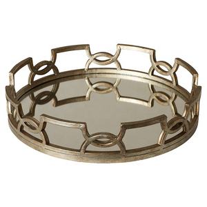 Home Decoration Luxury <b>Gold</b> <b>Serving</b> <b>Trays</b> Metal Stainless Steel <b>gold</b> stainless steel mirror <b>serving</b> <b>tray</b> - Product Image 1