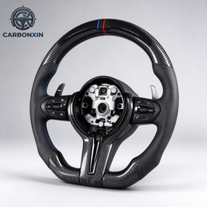 Volant en fibre de carbone pour BMW E92 F30 F10 E60 F31 F82 E61 E90 E39 E91 E70 E46 F22 E53 F80 F48 F01 F32 F36 - Product Image 3