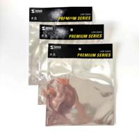 Bolsas de Mylar Plateadas para Envasado, Sellado Térmico Personalizado, Bolsa de Mylar con Sellado de Tres Lados, Bolsas Transparentes para Envasado de Cecina y Bacon
