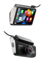 Nouvelle Caméra de Tableau de Bord 2026 avec Écran Tactile 4,5 Pouces, Enregistreur DVR Avant et Arrière 2K, WIFI, FM, GPS, Bluetooth et Carplay pour Tous Véhicules