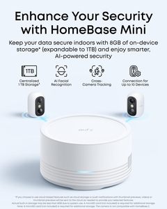 Caméra de sécurité extérieure sans fil Eufy EufyCam C35, lot de <span class=keywords><strong>2</strong></span>, HomeBase Mini, support magnétique, <span class=keywords><strong>vision</strong></span> nocturne <span class=keywords><strong>HD</strong></span>, sans abonnement - Product Image 2