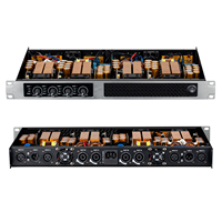 Amplificateur de puissance de classe D haute puissance 4x1200W, montage en rack 1U, 4 canaux, amplificateur audio professionnel pour scène, DJ, club, bar, karaoké, sonorisation en direct