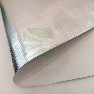Papier tissé en aluminium 10 pièces, tissu absorbant le son, résistant au flamme, <span class=keywords><strong>isolant</strong></span> thermique résistant à l'eau - Product Image 4