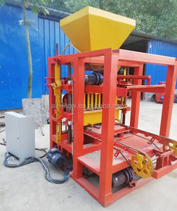 व्यापक रूप से इस्तेमाल अर्ध स्वचालित सीमेंट इंटरलॉकिंग पैमेंट मशीन कंक्रीट ब्लॉक बनाने वाली मशीनें - Product Image 5