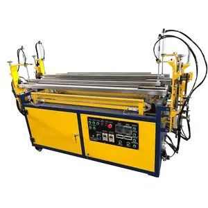 10ft 3000mm 3000m 60 ton duct lab scale roll pvc melamina manual bending machine for cutting die foam duct panels shoe making