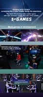 HEROVR 360 VR Equipment 9D Fly Simulator con Drone Autoflight Indoor 360 Vr Flight Simulator para parques de aventura Espacios públicos