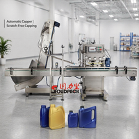 Machine de scellage automatique de bouchons en plastique Solidpack, machine de capsulage de bouteilles, machine de vissage de bouchons