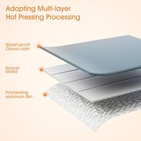 Weerbestendige luxe verwarmde kattenhuisje, stevig metalen frame voor buitenkatten, opvouwbaar, vierkant, solide design, kartonnen verpakking.