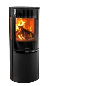 Calentador de pellets de madera interior redondo de calidad a la venta estufe de Pellet estufa chimenea calentador de fuego disponible para uso doméstico - Product Image 1