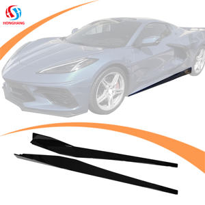 Honghang usine fabrication jupe latérale <span class=keywords><strong>Corvette</strong></span> C8 Z06 jupes latérales 2023 + haute qualité PP nouveau matériau - Product Image 5