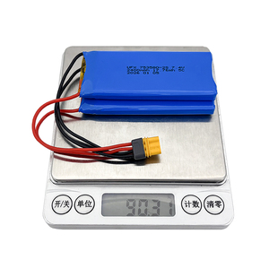 High Rate 5C OEM UFX 753580-2S 2400mAh <strong>7.4V</strong> Lithium <strong>Polymer</strong> Lipo Ion <strong>Batteries</strong> Pack <strong>LI</strong>-ion Cylindrical <strong>Batteries</strong> Factory MSDS - Product Image 6