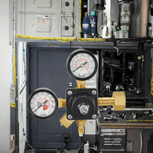 Regulador de CO2 de soda de latón duradero, controlador de presión de elaboración casera para barriles de <span class=keywords><strong>cerveza</strong></span> para gas acetileno <span class=keywords><strong>helio</strong></span> LPG para reducir la presión - Product Image 3