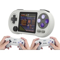 DATA FROG SF2000 Console de jeu rétro IPS Portable 3 pouces 2.4g sans fil intégré 6000 jeux vidéo rétro pour enfants