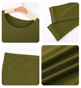 <strong>Ladies</strong> Long Sleeve Slim Ultra-thin Non-marking Invisible Heat <strong>Underwear</strong> Suits High Elastic Seamless <strong>Thermal</strong> <strong>Underwear</strong> Sets - Product Image 6