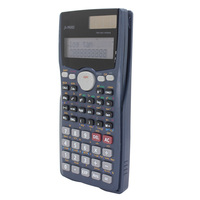Calculatrice numérique électronique à double alimentation pour étudiants, affichage 10+2 chiffres en plastique ABS, écran LCD 2 lignes, 240/401 fonctions