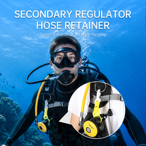 Secondary Regulator Hose Retainer Secure Anti Drop Diving <b>Gear</b> Plastic Clip for BCD Mouthpiece Holder Outdoor Use - Product Image 1