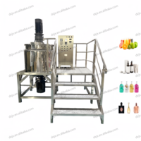Cuve de mélange homogénéisatrice automatique en acier inoxydable avec agitateur et chauffage électrique à vapeur DZ 500L 1000L pour l'industrie chimique