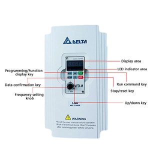 7.5KW デルタ AC ドライブ インバーター 三相 2200V 三入力三出力可変周波数ドライブ - Product Image 5