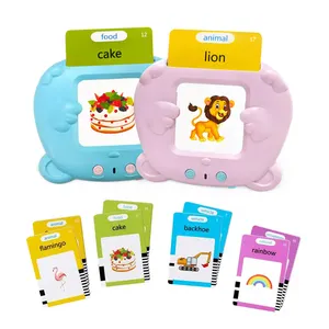 Custom Montessori Toys English Learning Machine Flash Cards For Kids Educational