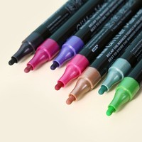 Dessin coloré permanent de lissage personnalisé en usine stylo marqueur acrylique de création artistique à forte couverture