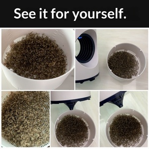 Lampe anti-moustiques silencieuse rechargeable à lumière bleue-violette, forte puissance photocatalytique, style simple, série Sky Eye, modèle Wind - Product Image 4