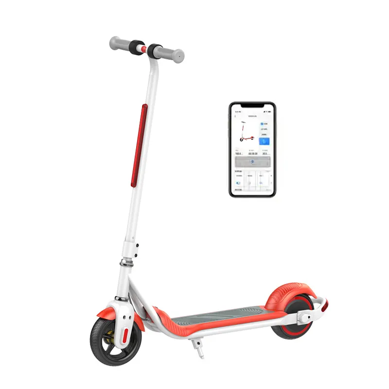 Çocuklar için elektrikli scooter iki tekerlekli elektrikli scooter 8 mph 24V150W