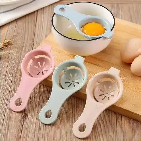 I-0070 разделитель яичного белка желтка, удобный пластиковый инструмент для приготовления яиц, инструмент для выпечки, кухонные аксессуары