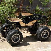 Véhicule amphibie télécommandé 1:10, jouet en alliage pour enfants, modèle réduit de voiture, Suv d'escalade, 2.4G