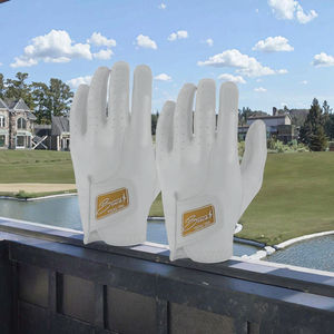 Guantes de Golf de Piel de Cabretta Genuina con Logotipo Personalizado, Dedos Completos, Impermeables, Transpirables, Rendimiento Deportivo, Accesorios de Golf - Product Image 3