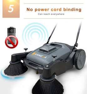 <span class=keywords><strong>เครื่อง</strong></span>กวาดพื้นแบบมืออาชีพเครื่องกวาดพื้นเดินด้านหลังถนนกลางแจ้ง - Product Image 5