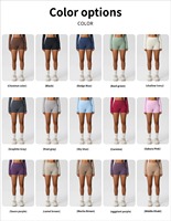 Naadloze yogashorts voor dames met hoge taille, effen perzikkleur, vierweg stretch, sneldrogend, vocht afvoerend