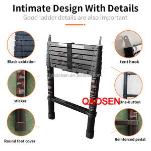 Chất lượng cao 2.0m/2.3m/2.6m nhôm kính thiên văn mái lều trên cùng một nút đen oxy hóa ngoài trời RV gấp công nghiệp - Product Image 3