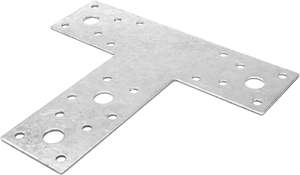 כבד בצורת t מטבל חם מגולוון מתכת חיבור חומרת צלחת עניבה עבור גידור חיבורי לערימה חיבורי - Product Image 2