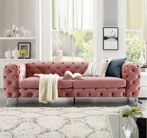 Phòng khách sang trọng hiện đại sofa vải Set 1 + 2 + 3 với chần sợi vòng sofa cắt giường trong hình chữ nhật Shape trang trí nội thất - Product Image 6