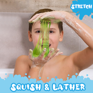 Jabón de <span class=keywords><strong>espuma</strong></span> Slime Bath Blue Baff Fluffy Glitzy Spa Fruit Salt Making Hand Wash Minecraft Tub - Product Image 3