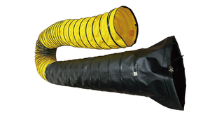 <span class=keywords><strong>Tuyau</strong></span> flexible en PVC ignifuge résistant à la chaleur de 1000 mm 10 m pour conduits d'air - Product Image 3