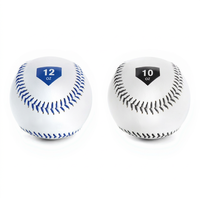 Razorts International BB007 Ballon personnalisé avec logo, fait main, flexible, léger, en PU, à fossettes, 9/12 pouces