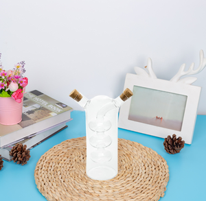 Vinagrera <span class=keywords><strong>de</strong></span> <span class=keywords><strong>aceite</strong></span> <span class=keywords><strong>de</strong></span> vidrio hecha a mano personalizada al por mayor con tapa <span class=keywords><strong>de</strong></span> <span class=keywords><strong>corcho</strong></span> dispensador <span class=keywords><strong>de</strong></span> <span class=keywords><strong>aceite</strong></span> <span class=keywords><strong>de</strong></span> vidrio para utensilios <span class=keywords><strong>de</strong></span> cocina - Product Image 4