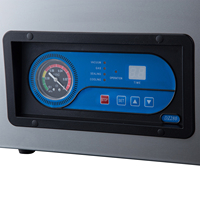 Machine d'emballage sous vide de table compacte pour sceller les emballages d'aliments frais, de viande, de poisson, de produits secs, de café, de sacs en plastique, en papier et en aluminium