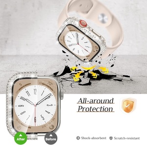 Custodia Protettiva WOHEFU per Smartwatch con Protezione Schermo HD Impermeabile e Brillante per <span class=keywords><strong>Apple</strong></span> <span class=keywords><strong>Watch</strong></span> Serie 6/5/4 SE 3/2/1 - Product Image 6
