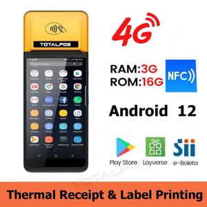 Offre Spéciale 5.5 Pos Machine <span class=keywords><strong>4</strong></span> Core WIFI BT <span class=keywords><strong>4</strong></span>.0 Sans Fil Mobile Pos Terminal Magnétique <span class=keywords><strong>Restaurant</strong></span> 58mm Imprimante Thermique Pos Systèmes - Product Image 3