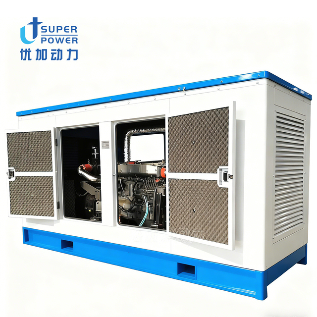 Robust Silent Diesel Generator 100KW-500KW, ATS Auto Start, 1800 RPM 50/60Hz for Hospital and Emergency Backup