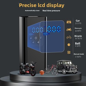<span class=keywords><strong>Compressore</strong></span> d'aria <span class=keywords><strong>portatile</strong></span> per pneumatici <span class=keywords><strong>auto</strong></span>, pompa ad aria rapida, gonfiatore di pneumatici con pressione precisa per moto, biciclette e palloni - Product Image 4