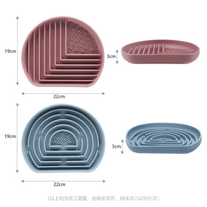 Comedero Lento de Silicona Ecológico, Duradero e Impermeable para Perros Pequeños y Medianos, Tapete de Rompecabezas para Perros y Gatos, Tapete para Lamer que Combate el Aburrimiento - Product Image 5