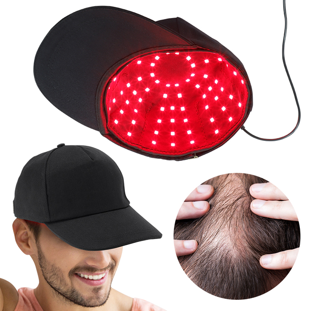 660nm & 850nm LED Hair Growth Cap 96PCS USB Direct Plug-In Power Supply Adjustable Feature Promote Hair Growth Prevent Hair Loss