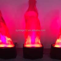 Machine électronique à LED en soie, souffleur de flammes, décoration de Festival, vente en gros, machine à flammes en soie