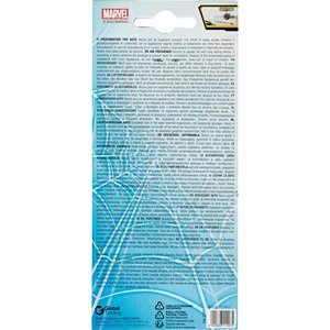 Deodorante per auto Spiderman Verve rosso nero Spider-Man per Marvel - Product Image 3