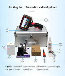 50-mm-Hand-Tintenstrahldrucker Dual-Düse Zwei-Zoll-Groß-Charater-Drucker logo Bild rohr karton Inkjet-Hand druckmaschine - Product Image 5